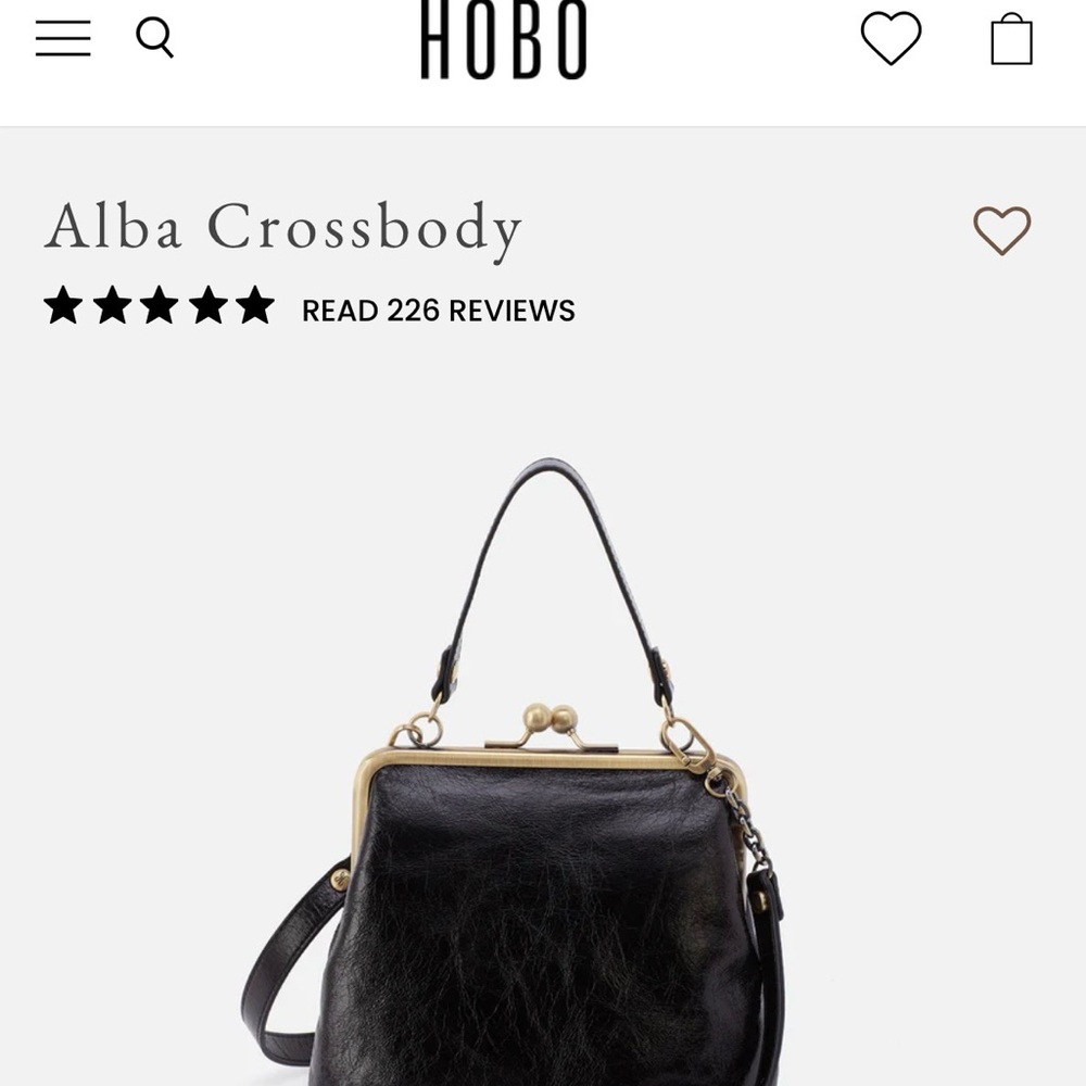 HOBO Alba Crossbody Bag NWT